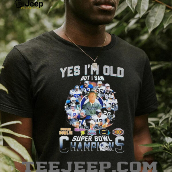 Yes I’m old but I saw Saw Dallas Cowboys super bowl Champions signature shirt