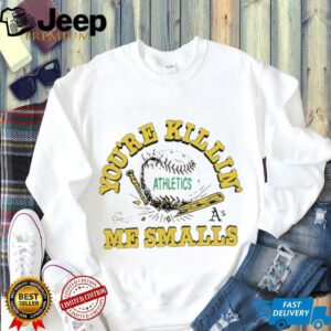 You’re killin me smalls the Sandlot Athletics baseball logo shirt