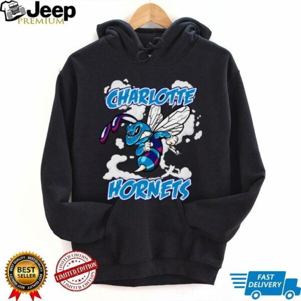 Charlotte Hornets NBA Gnarly Black Short Sleeve Shirt