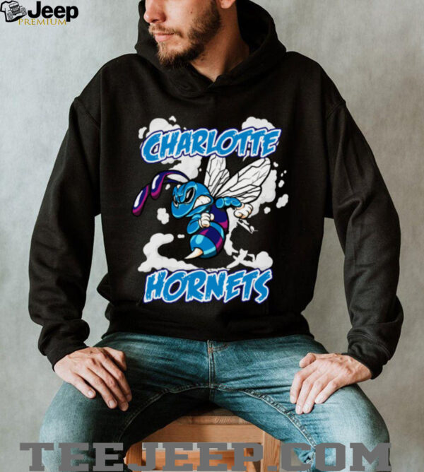 Charlotte Hornets NBA Gnarly Black Short Sleeve Shirt