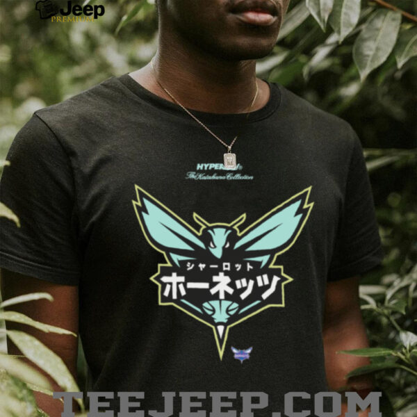Charlotte Hornets Hyperfly Katakana X 2025 All Star Game T Shirts
