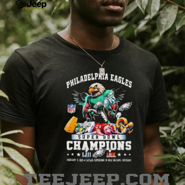 Philadelphia Eagles Super Bowl Champions 2025 Shirt