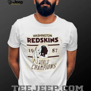 1987 Washington Redskins Super Bowl XXII Champions Vintage NFL Shirt