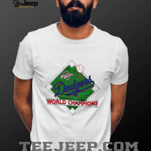 1988 Los Angeles Dodgers Vintage White Trench Sportswear MLB World Series Champions Shirt