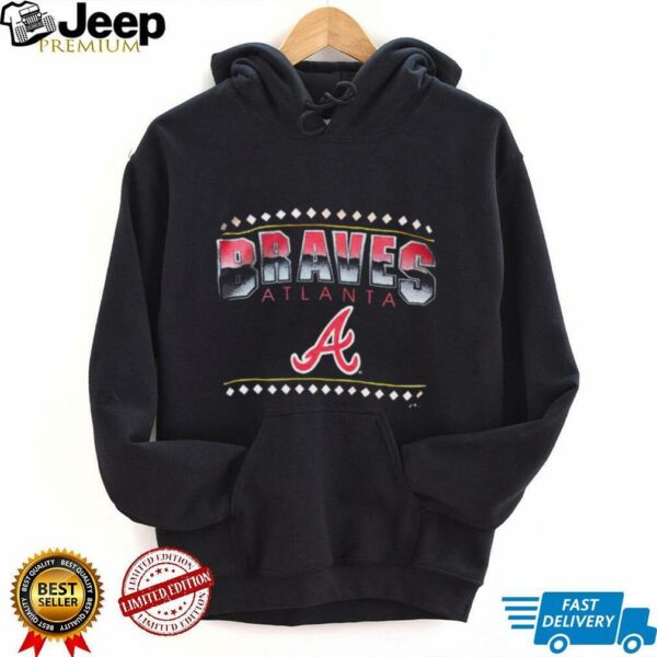 1993 Atlanta Braves Vintage Navy Blue MLB Shirt