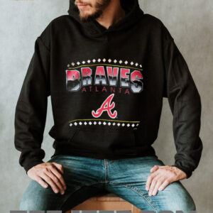 1993 Atlanta Braves Vintage Navy Blue MLB Shirt