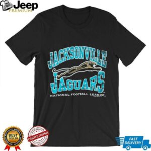 1993 Jacksonville Jaguars Vintage Big Spellout Banned Logo NFL Shirt