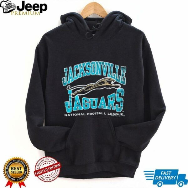 1993 Jacksonville Jaguars Vintage Big Spellout Banned Logo NFL Shirt