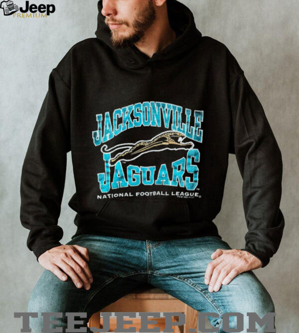 1993 Jacksonville Jaguars Vintage Big Spellout Banned Logo NFL Shirt