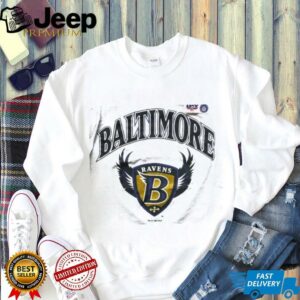 1996 Baltimore Ravens Inaugural Season B Shield Defunct Logo Vintage...