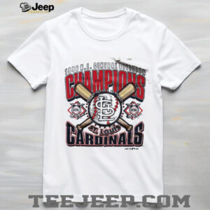 1996 St. Louis Cardinals NL Central Division Champions Vintage MLB Shirt