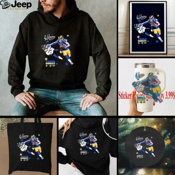 Todd Gurley Los Angeles Rams NFL star football lover signature shirt