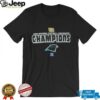 1995 Carolina Panthers Vintage Logo 7 Inaugural Season Hall of Fame Game Full Alternate Cat Logo NFL Shirt