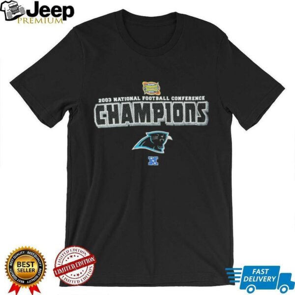 2003 Carolina Panthers NFC Champions Super Bowl XXXVIII Vintage NFL Shirt