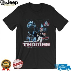 2007 Buffalo Bills Thurman Thomas Pro Football Hall Of Fame Vintage Reebok NFL Shirt