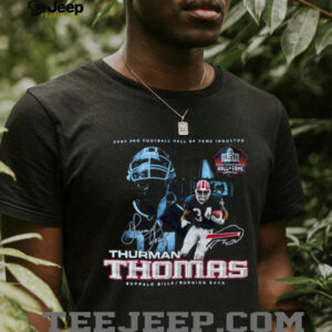 2007 Buffalo Bills Thurman Thomas Pro Football Hall Of Fame Vintage Reebok NFL Shirt