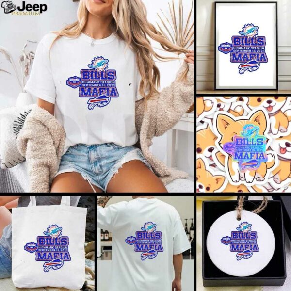 2025 Bills vs. Dolphins Farewell Season Gameday Shirt