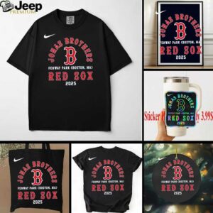 2025 Boston Red Sox x Jonas Brothers Fenway Park 2 sided t shirt