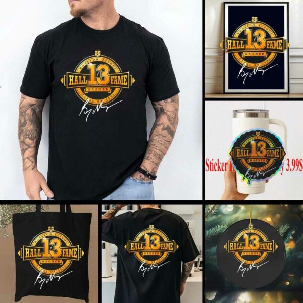 2025 Houston Astros Baseball Billy Wagner Hall of Fame 2 sided t shirt