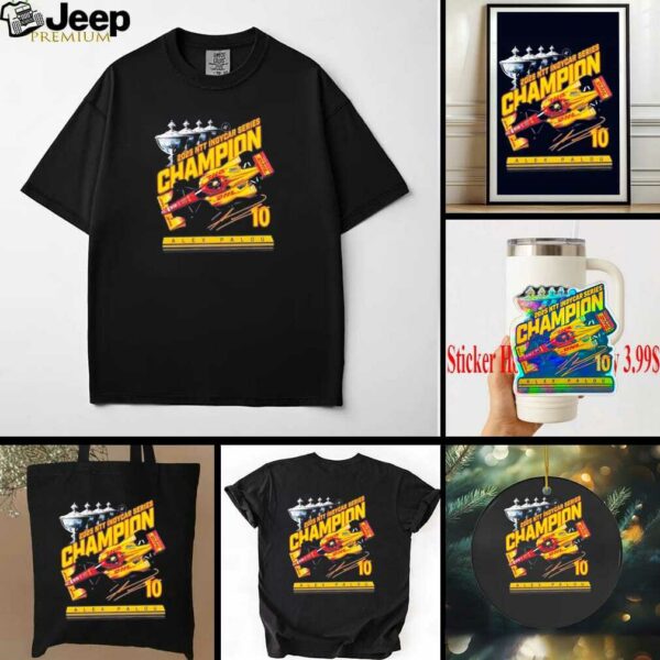 2025 NTT Indycar Series Champion Alex Palou shirt