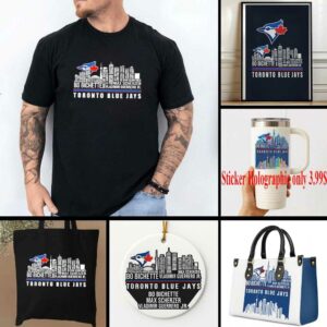 2025 Toronto Blue Jays all names city thank you for the memories skyline shirt