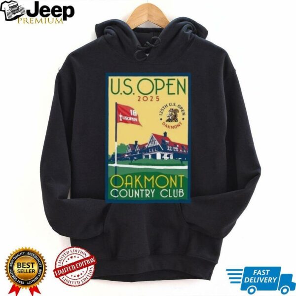 2025 US Openn Oakmont golf poster design usga pga new shirt