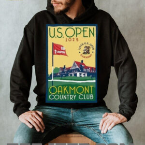 2025 US Openn Oakmont golf poster design usga pga new shirt