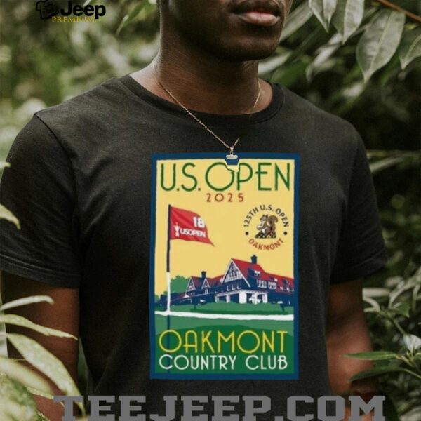 2025 US Openn Oakmont golf poster design usga pga new shirt