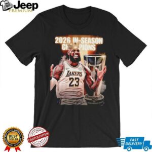 2026 In Seanson Champions NBA CUP Los Angeles Lakers LeBron...