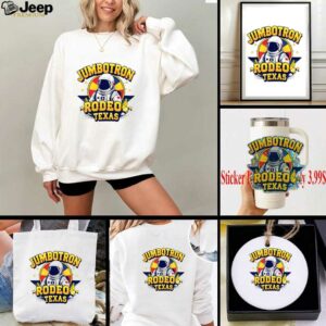 Funny Space Cowboy Jumbotron Rodeo Texas Astronaut Design shirt