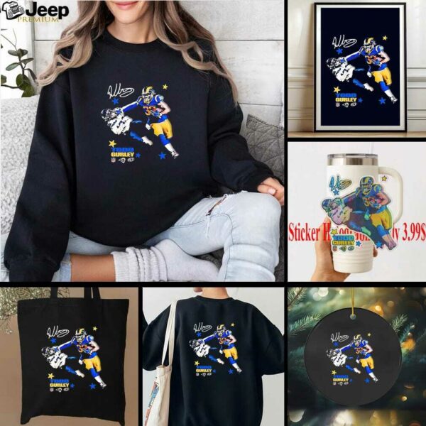 Todd Gurley Los Angeles Rams NFL star football lover signature shirt