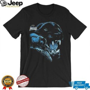 90's Carolina Panthers Realistic Panther Head NFL Vintage Logo Shirt