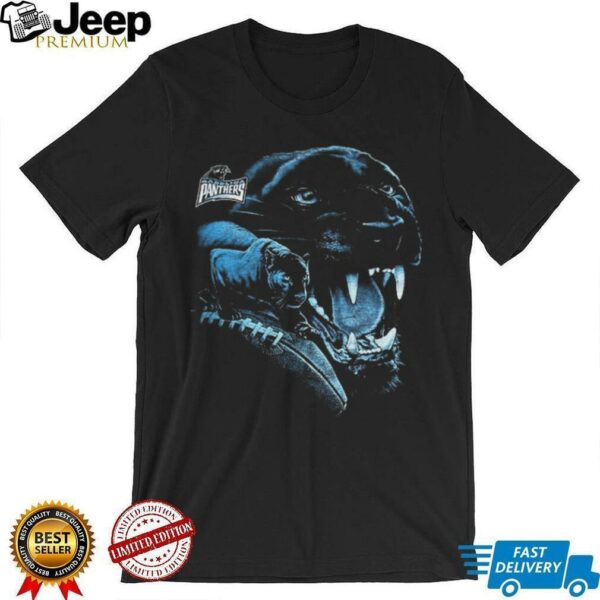 90’s Carolina Panthers Realistic Panther Head NFL Vintage Logo Shirt