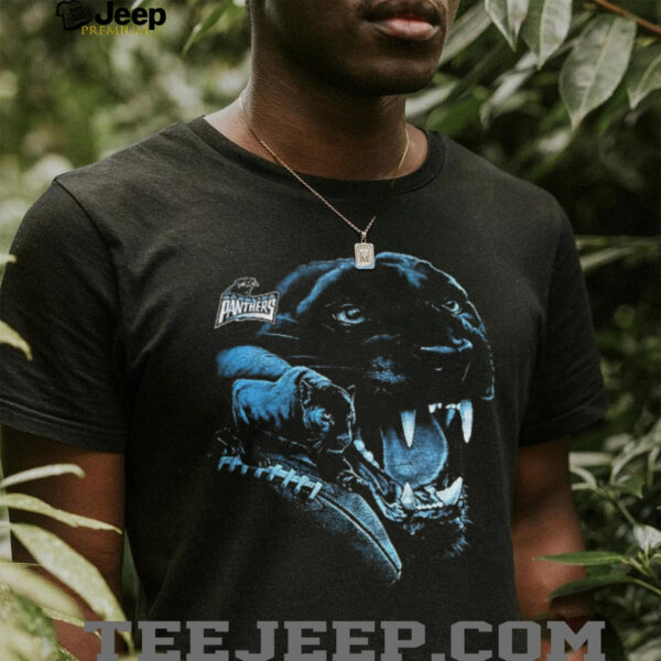 90’s Carolina Panthers Realistic Panther Head NFL Vintage Logo Shirt