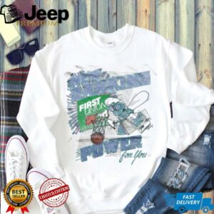 90’s Charlotte Hornets x First Union “New Banking Power” Vintage...