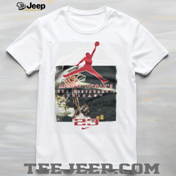90’s Nike Michael Jordan’s Restaurant Vintage Heather Grey NBA Shirt