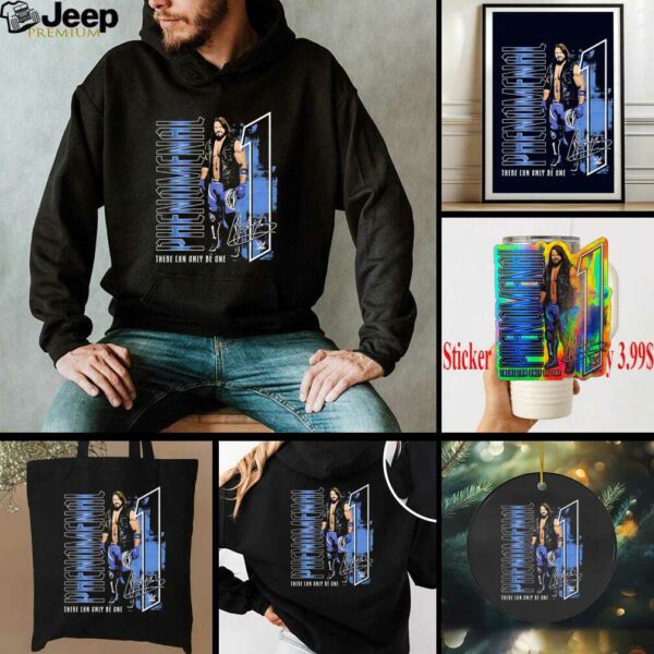 A.J. Styles Phenomenal there can only be one signature shirt