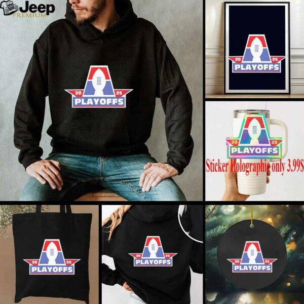 AF1 2025 Playoffs logo shirt