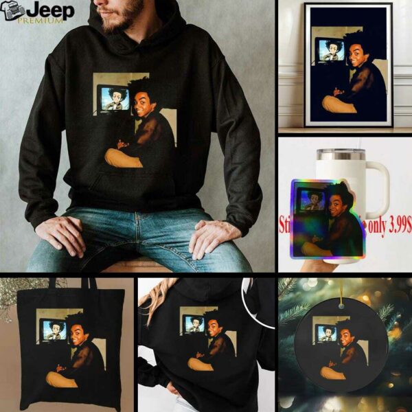AI transforms Huey Freeman Boondocks live action playing game shirt