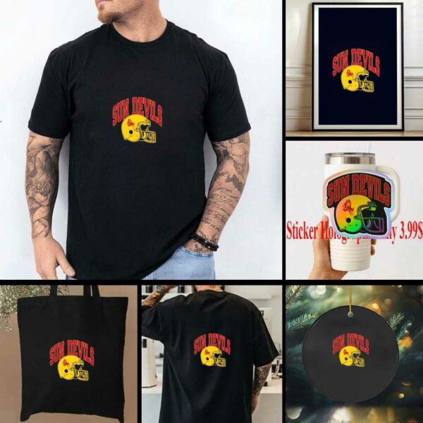 ASU Sun Devils Football Helmet shirt
