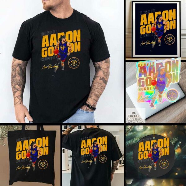 Aaron Gordon Denver Nuggets Signature Shirt