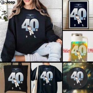 Aaron Judge New York Yankees Reach 40 HR MLB 2025 Unisex T Shirt