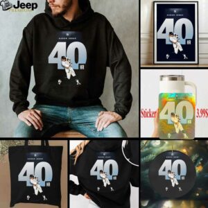 Aaron Judge New York Yankees Reach 40 HR MLB 2025 Unisex T Shirt