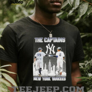 Aaron Judge x Derek Jeter The Captains New York Yankees shirt