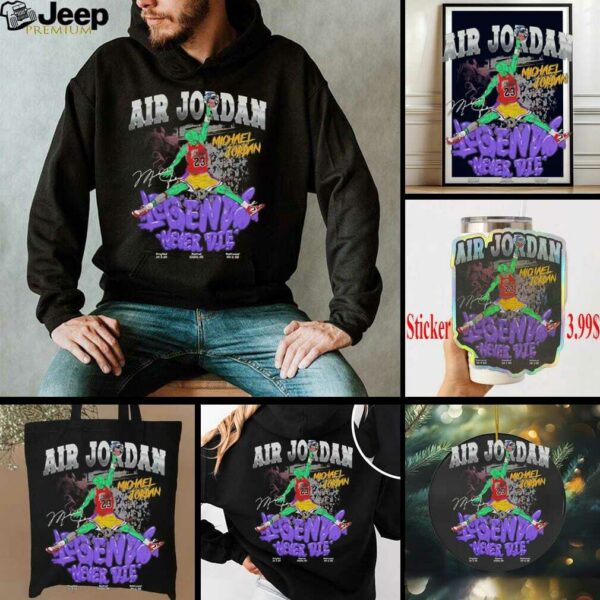 Air Michael Jordan Chicago Bulls Legend Never Die Signature shirt