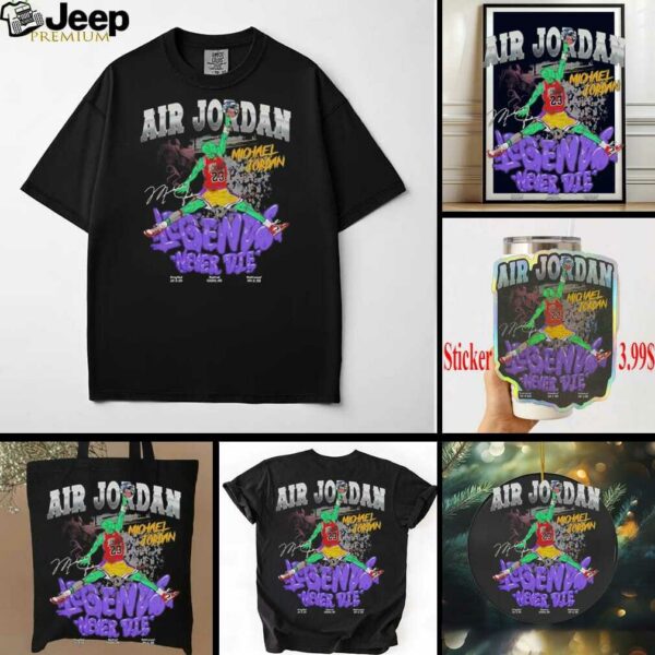 Air Michael Jordan Chicago Bulls Legend Never Die Signature shirt