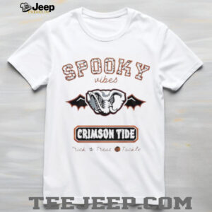 Alabama Crimson Tide Spooky Vibes Trick Treat Tackle Halloween 2025...