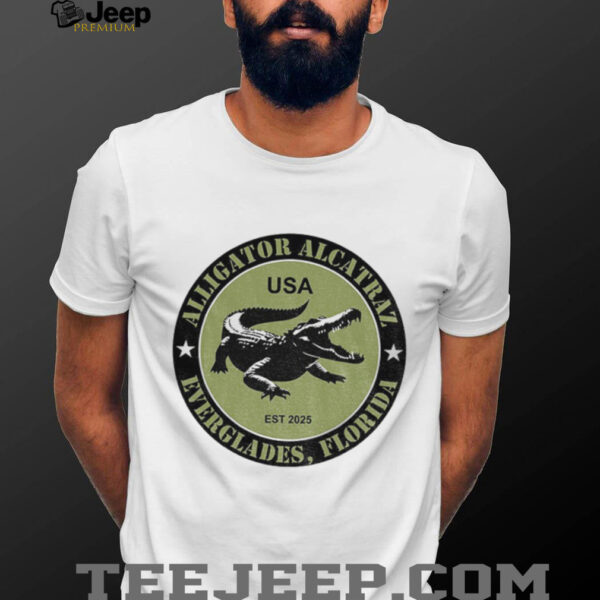 Alligator Alcatraz Everglades Est 2025 Commemorative political shirt
