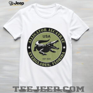 Alligator Alcatraz Everglades Est 2025 Commemorative political shirt
