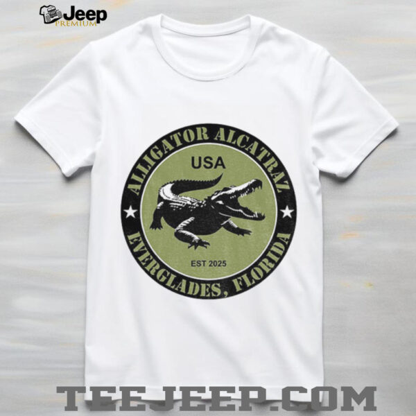 Alligator Alcatraz Everglades Est 2025 Commemorative political shirt